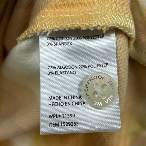 Weatherproof Vintage Women's Flannel Shirt Small Plaid Button Down a1627 - Picture 5 of 10